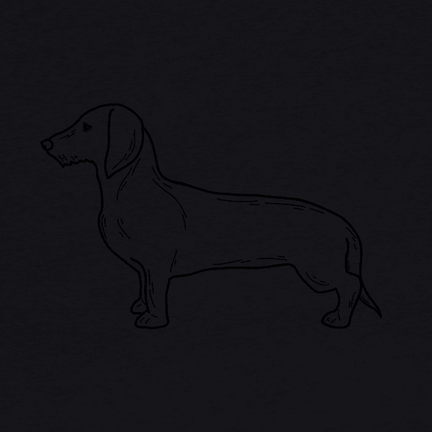 Simple Dachshund by einSPATZ.